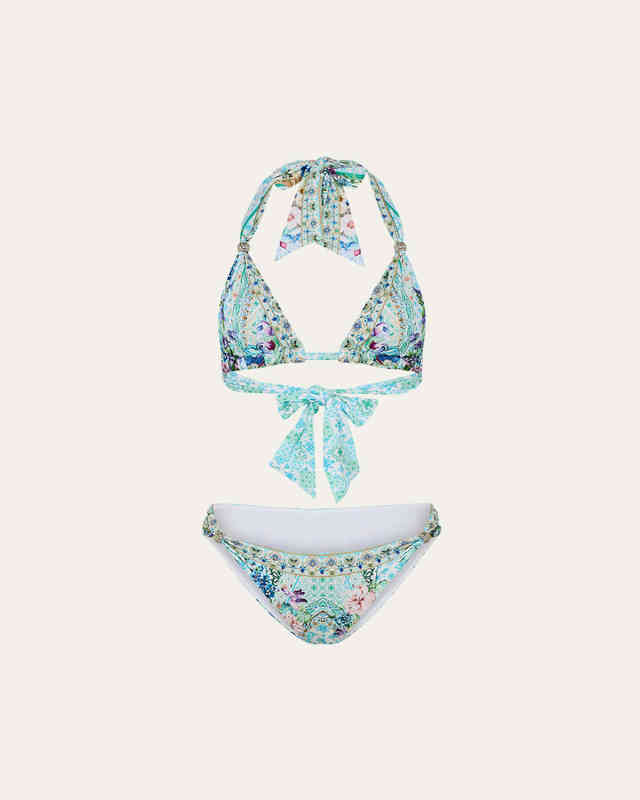 Sunrise in Sintra Soft Tie Two-Piece Bikini Set
